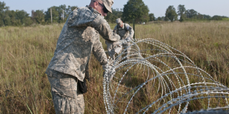 Rapid Obstacle Marking and Perimeter Fencing