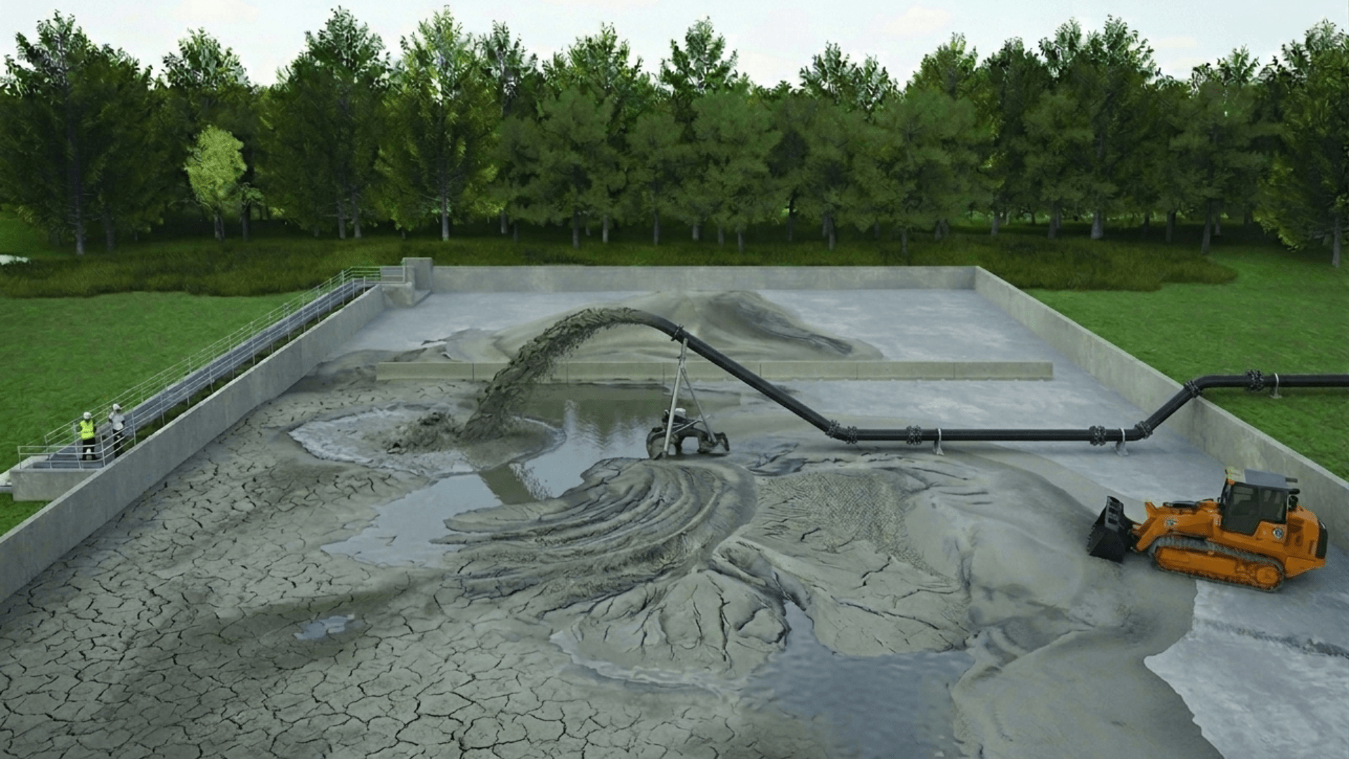 Physical Model Testing Facility for Dredged Material